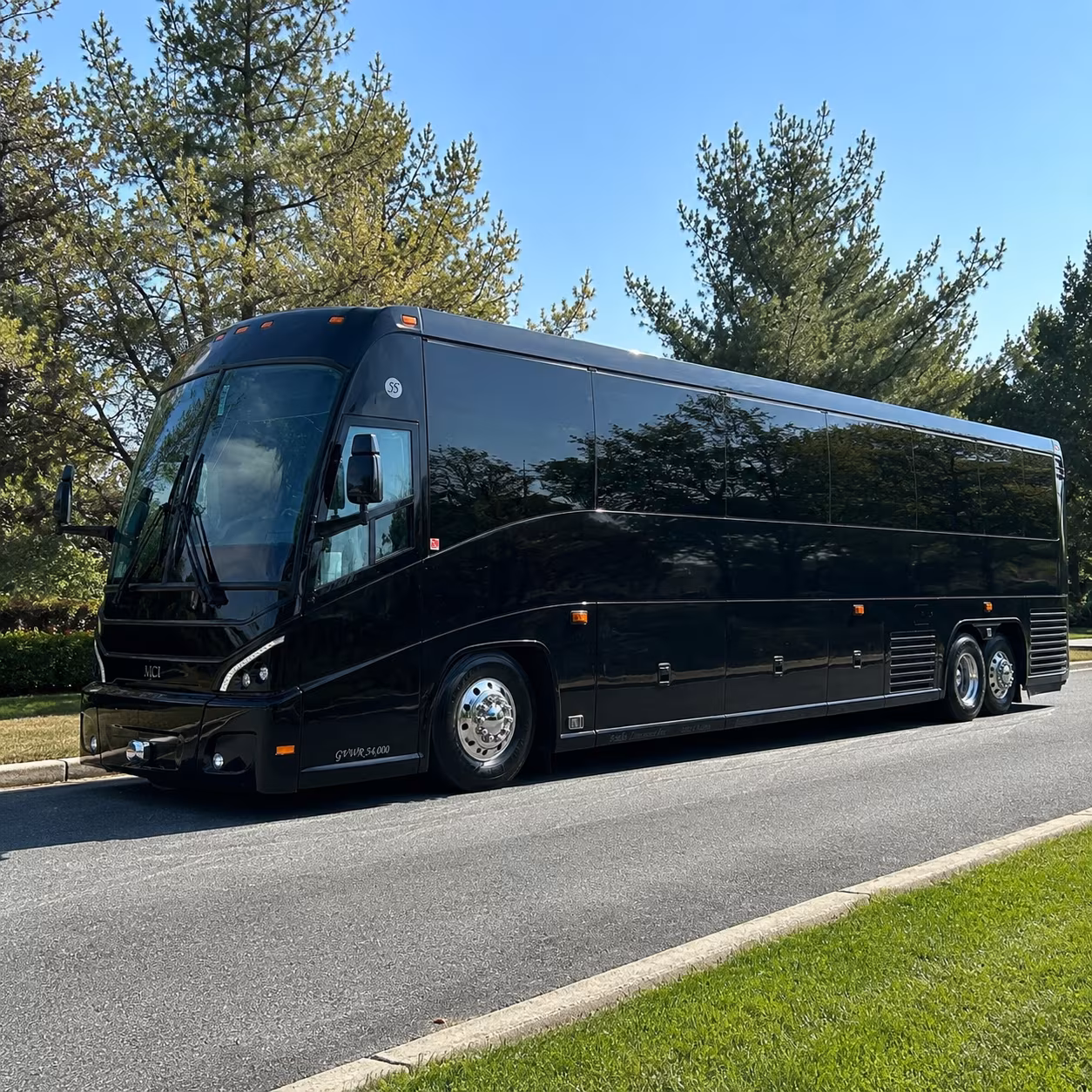 corporate and group charter bus service for long distance san rafael itineraries