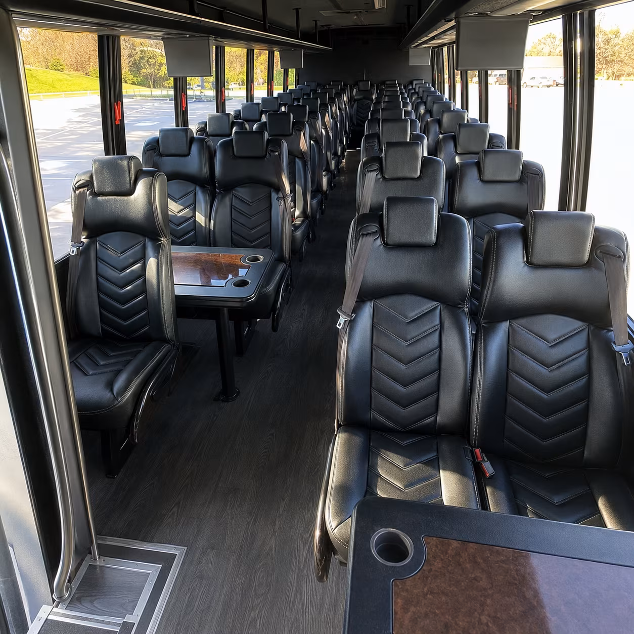 minibus rentals for san rafael wedding party transportation
