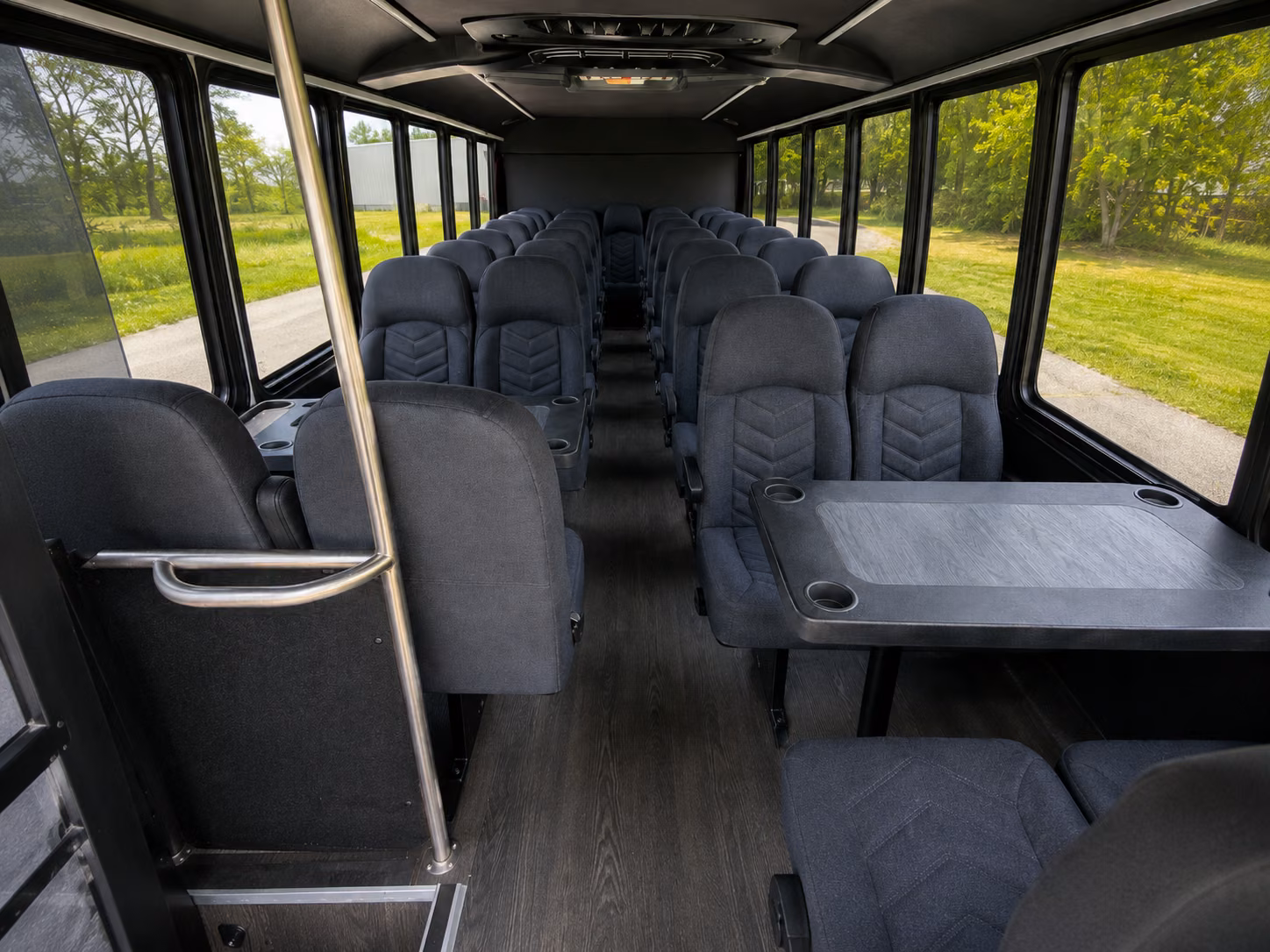 san rafael 15 passenger minibus interior