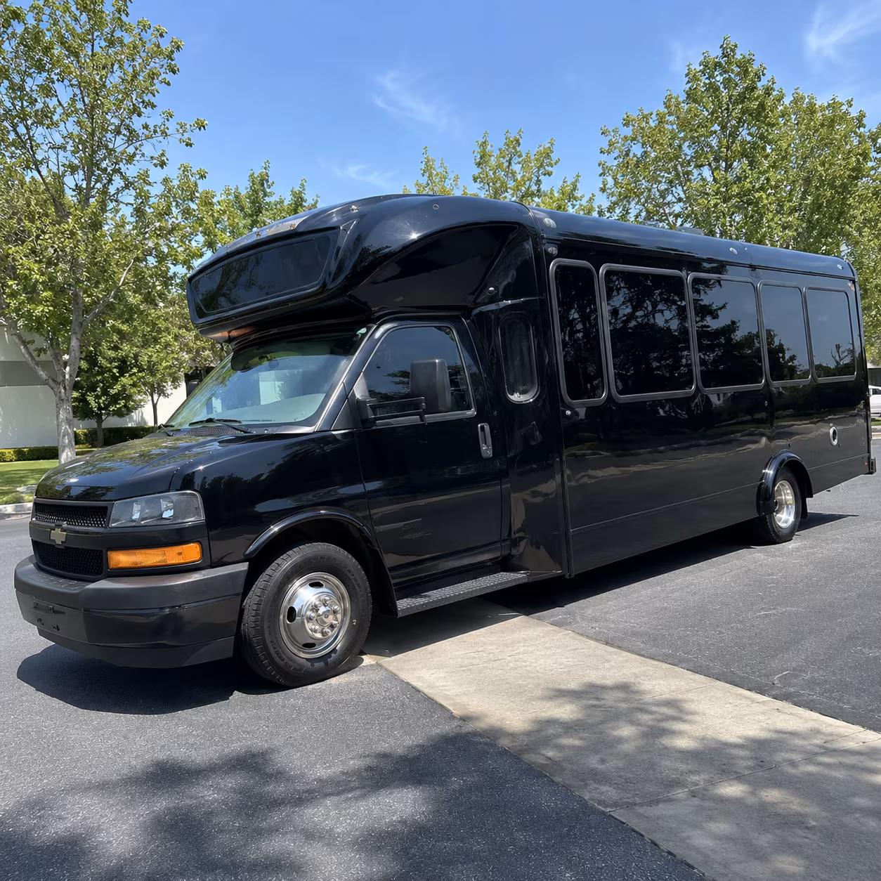 san rafael 15 passenger party bus
