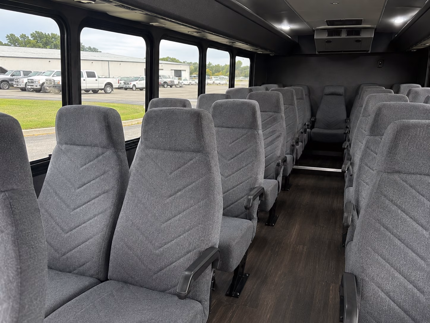 san rafael 18 passenger minibus inside
