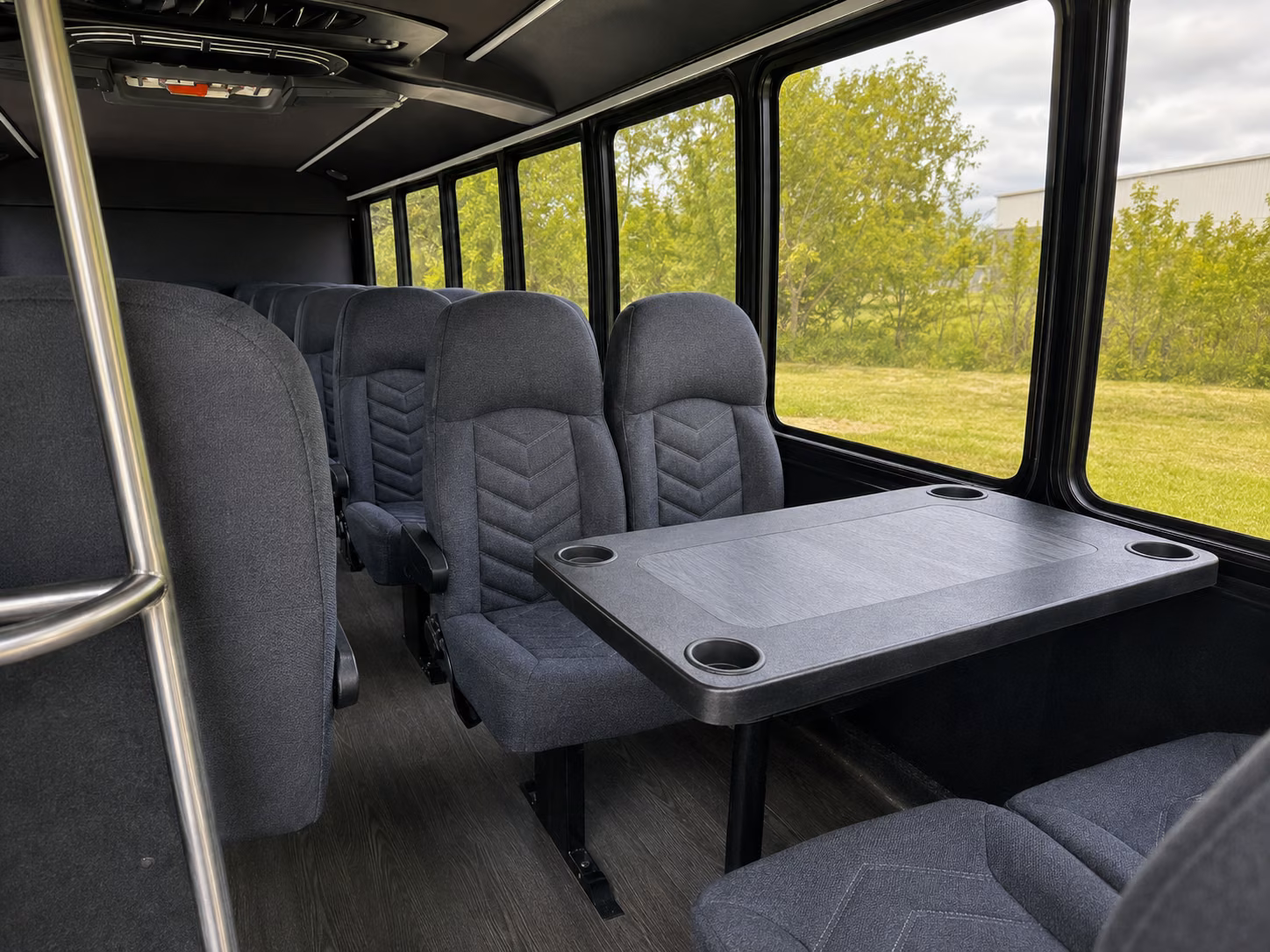 san rafael 20 passenger minibus interior