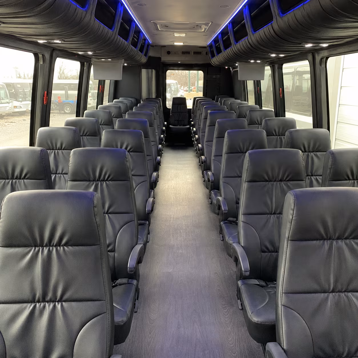 san rafael 25 passenger minibus inside