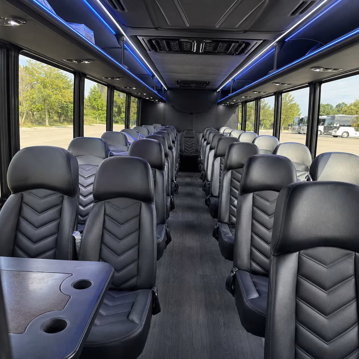 san rafael 25 passenger minibus interior
