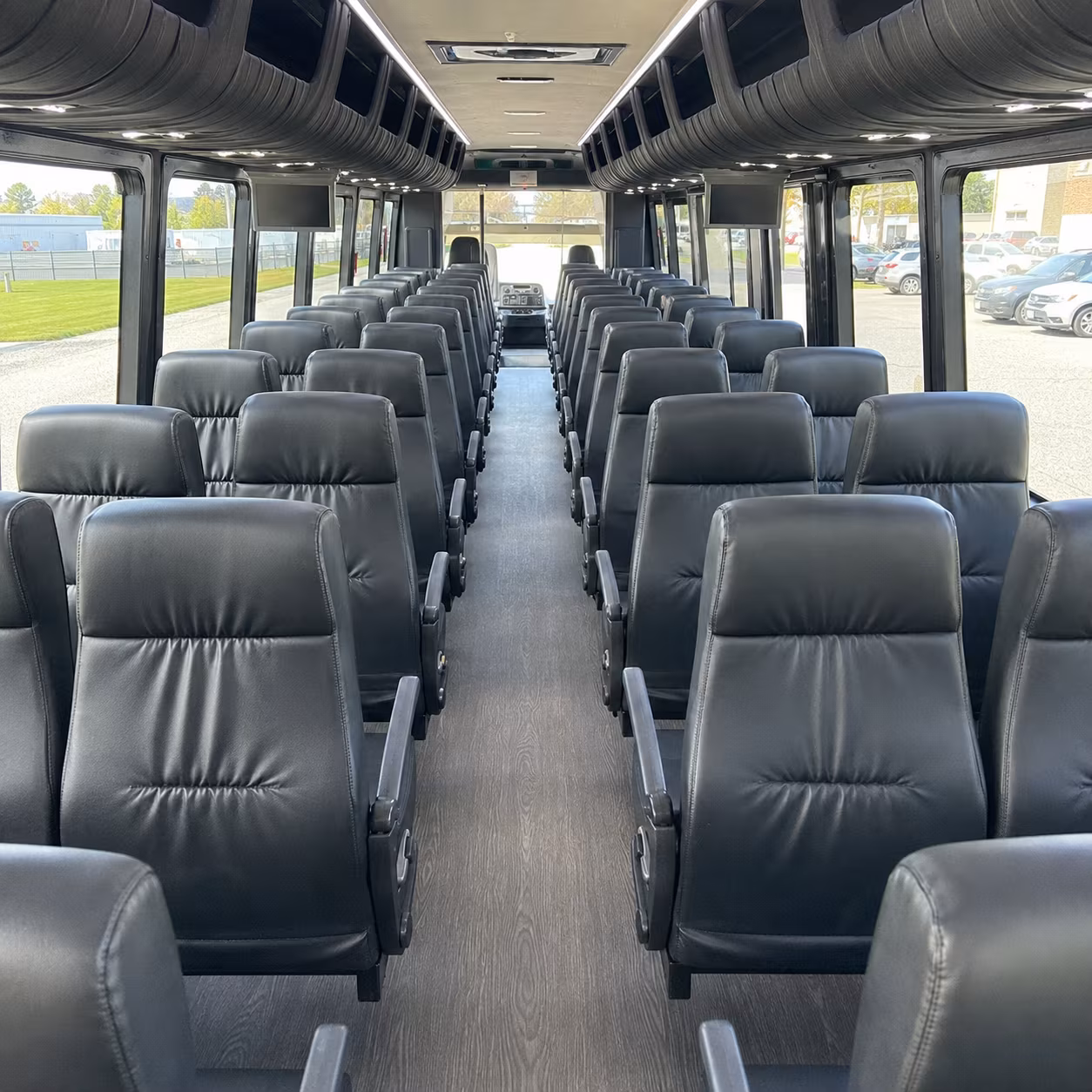 san rafael 30 passenger minibus inside