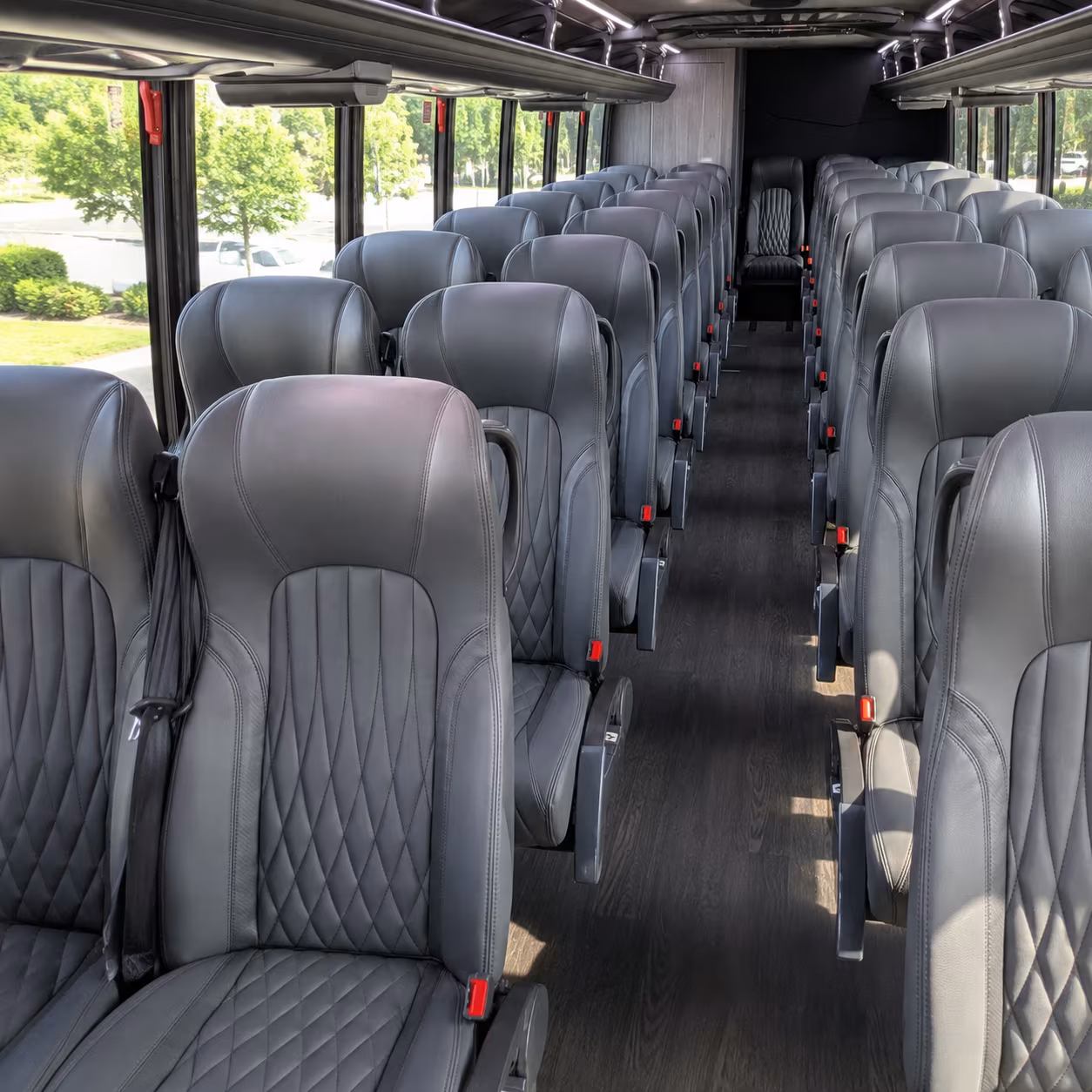 san rafael 35 passenger minibus interior