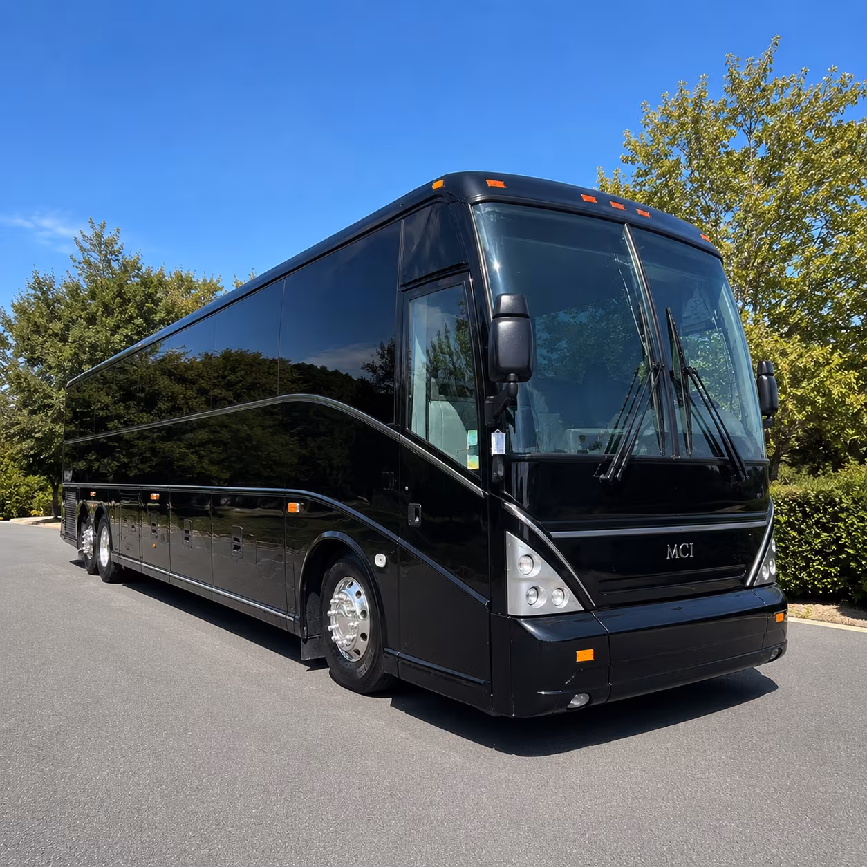 san rafael 56 passenger charter bus
