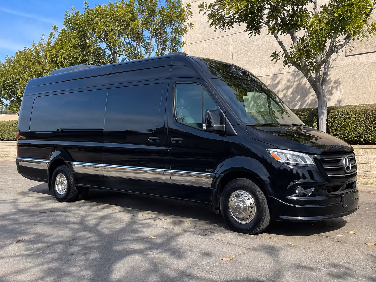 san rafael corporate event transportation onboard seating