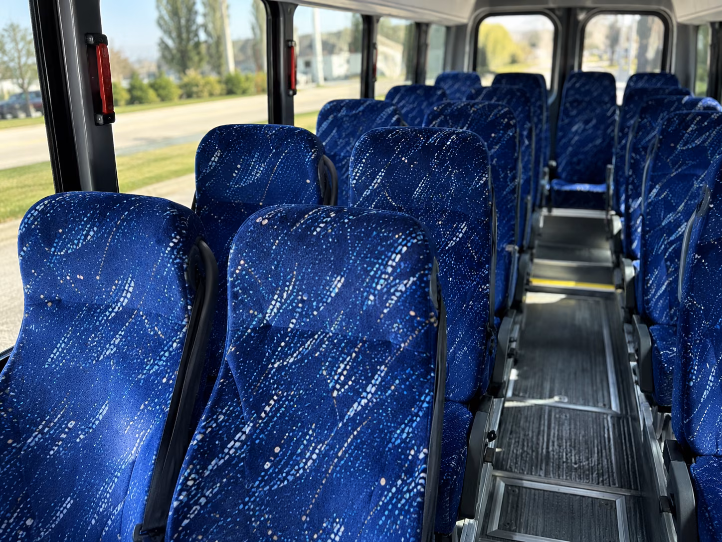 san rafael prom transportation onboard seating
