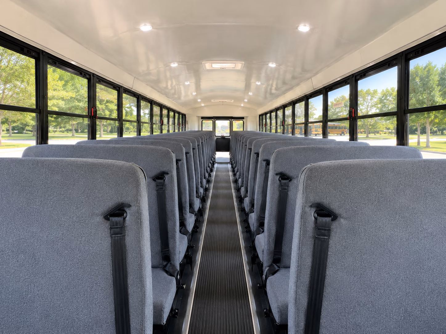 san rafael school bus inside