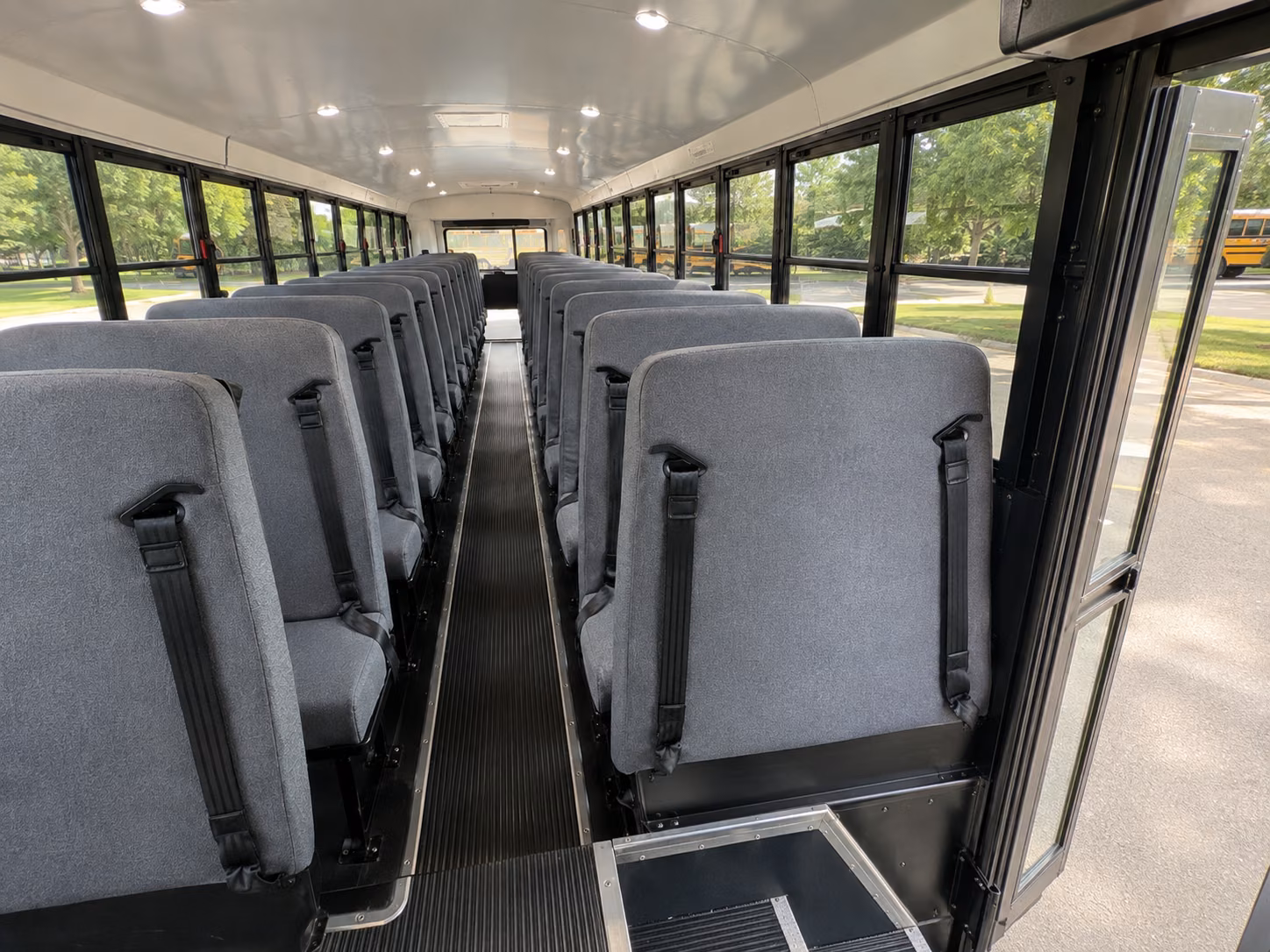 san rafael school bus interior