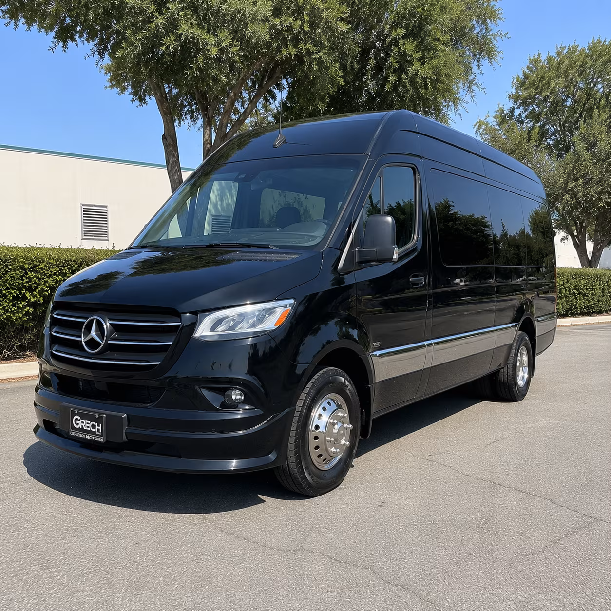 san rafael sprinter van with driver