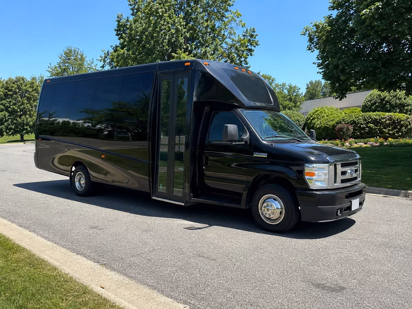 san rafael wedding party bus rental