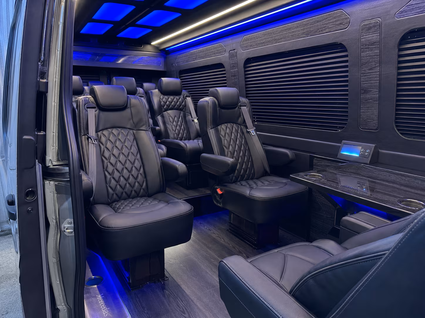 sprinter van transportation for groups and events across san rafael